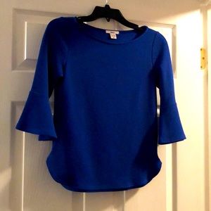 Cobalt blue blouse